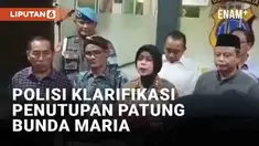 Belakangan video penutupan patung Bunda Maria dengan terpal di Kulonprogo viral di media sosial. Beredar narasi bahwa penutupan karena desakan warga. Namun Polres Kulonprogo dalam keterangan pers beri klarifikasi.