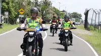 Kapolres Bandara Soetta Patroli Saat Arus Balik Lebaran 2025