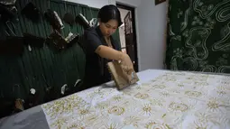 Rumah tersebut adalah Rumah Batik Palbatu yang memiliki aktifitas membatik. (Kapanlagi.com/Budy Santoso)