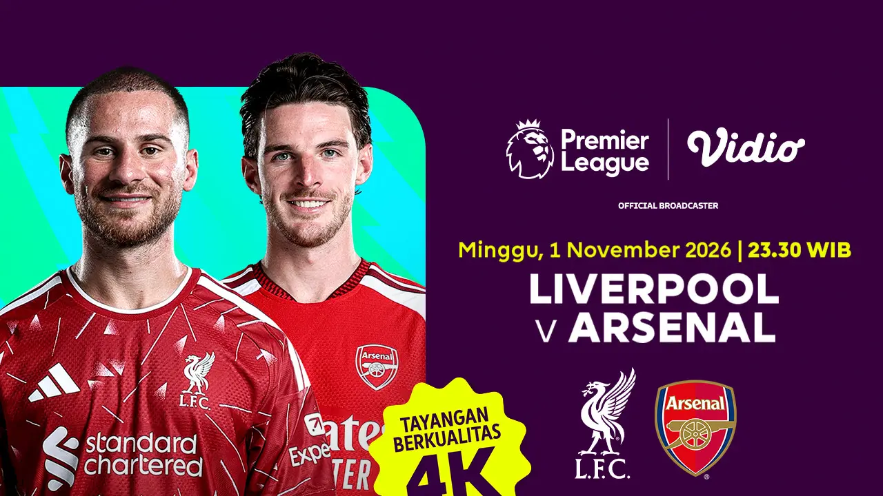 Liga Inggris 2026/27 - Liverpool vs Arsenal