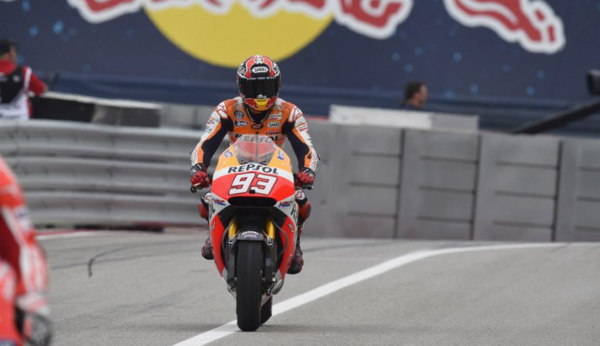 Marc Marquez cetak hattrick di GP AS