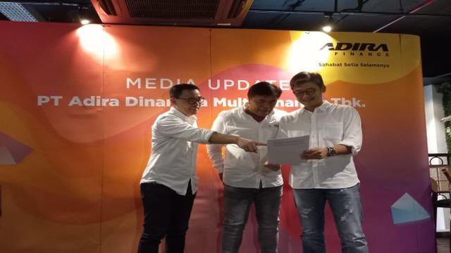 Media Update Adira Finance, Jumat (10/2/2023). (Foto: Liputan6.com/Elga N)