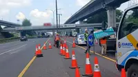 Contraflow di Tol Jakarta-Cikampek KM 47 hingga 66 Dihentikan Jumat Siang 3 April 2026