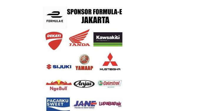 <p>Cek Fakta Sponsor Formula E Jakarta</p>