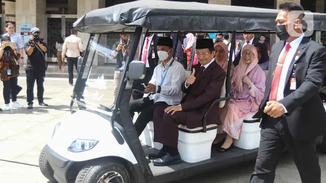 Istri PM Malaysia Azizah Anwar Ibrahim Berkesempatan Kunjungi Masjid Istiqlal dan Gereja Katedral