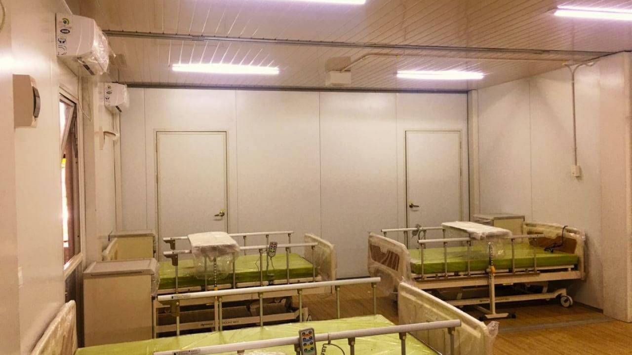 Ruah Sakit Corona di Pulau Galang, Kepulauan Riau