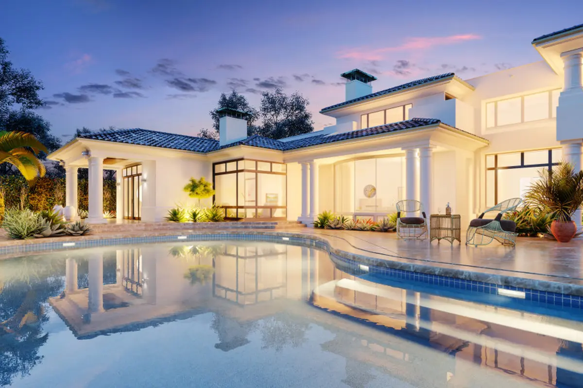 villa kolam renang