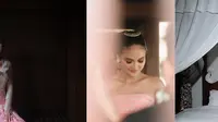 Gaya Cantik Luna Maya saat Prosesi Siraman