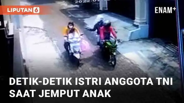 Insiden penembakan menimpa seorang istri anggota TNI. Terjadi di depan kediaman korban di Banyumanik, Semarang, (18/7/2022). Dua pelaku bermotor membuntuti korban yang pulang menjemput anak dan langsung menembak dua kali.