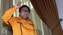 Pengangkatan Oesman Sapta sebagai Ketum Hanura diambil dalam Musyawarah Nasional Luar Biasa (Munaslub) Hanura di Kantor DPP Partai Hanura, Cilangkap, Jakarta Timur, Kamis (22/12/2016) dini hari. (Liputan6.com/Johan Tallo)