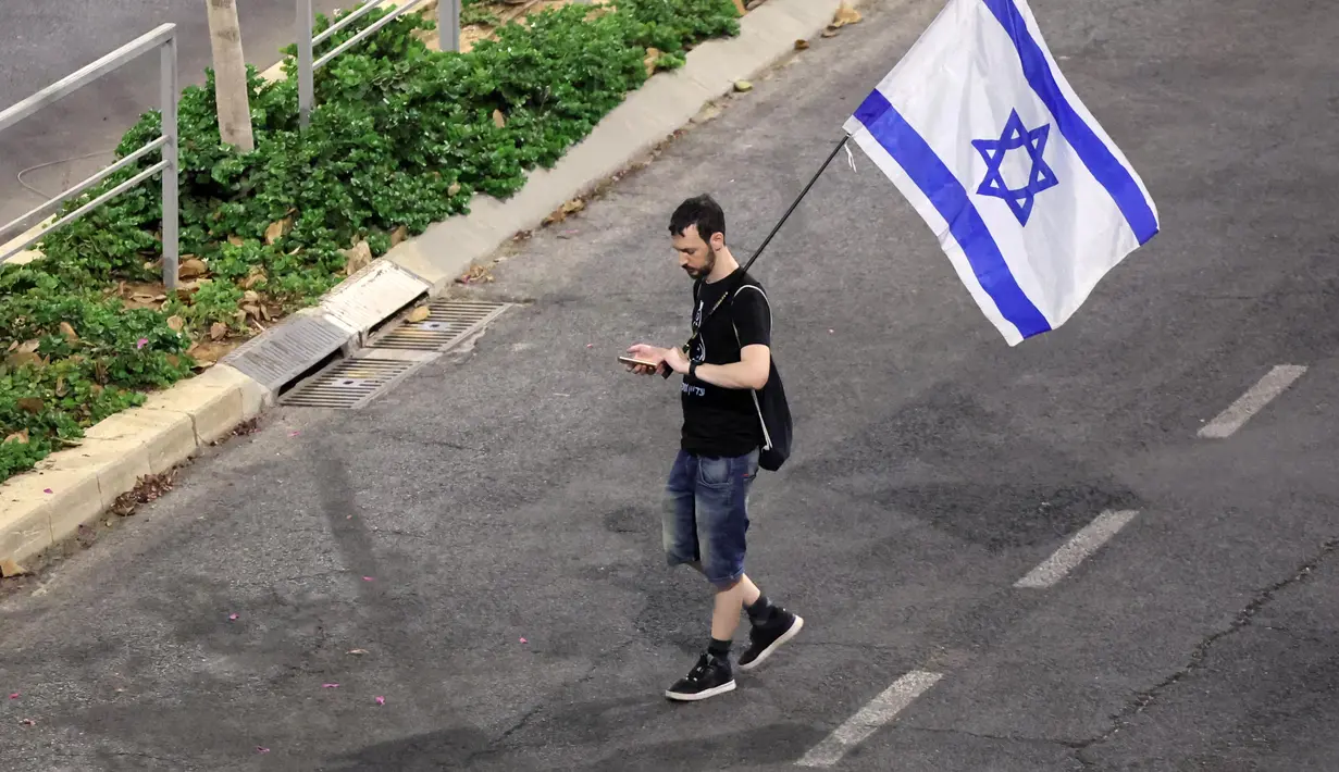 Perundingan secara tidak langsung antara Israel dan Hamas masih terus diupayakan, terutama sejak Israel melanjutkan serangan militernya pada Maret lalu, setelah membatalkan kesepakatan gencatan senjata terbaru. (Jack GUEZ/AFP)