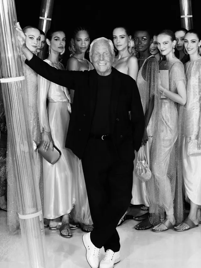 Desainer Fesyen Legendaris Italia, Giorgio Armani Tutup Usia di 91 Tahun