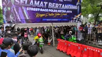 Street Race Polda Metro Jaya akan digelar secara reguler (Septian/Liputan6)