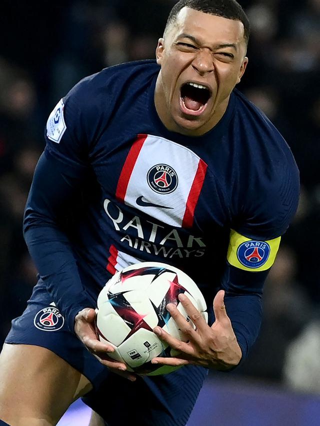 Foto: Sambet Penghargaan Pemain Terbaik Liga Prancis, Ini Dia Beberapa Aksi Menawan Kylian Mbappe di Ligue 1 Musim 2022/2023