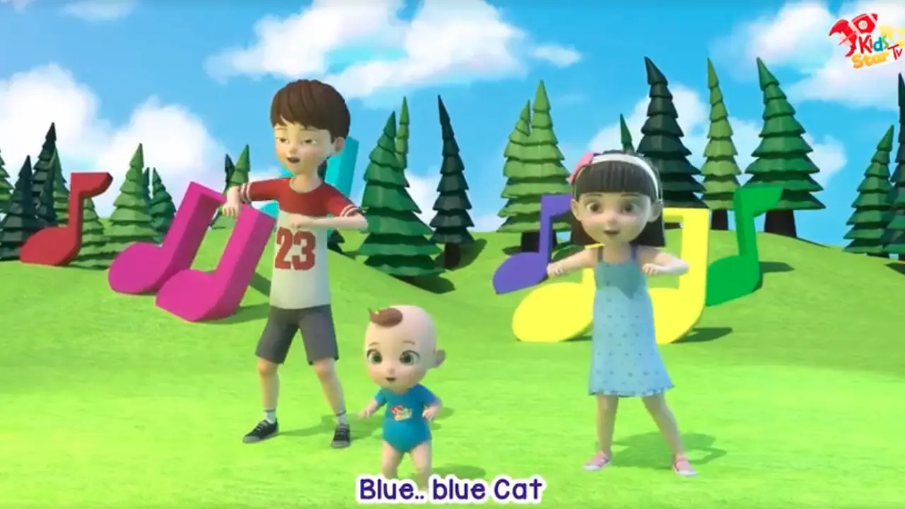 Yuk, Belajar Sekalian Dengeri Lagu Anak Berjudul Colors song Learn Colors. sumberfoto: Kids Star TV