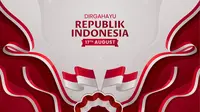 Ilustrasi HUT RI, Kemerdekaan Indonesia, Dirgahayu RI. (Image by freepik)