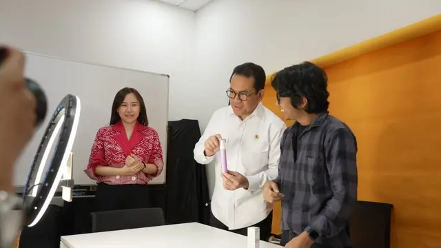 Mendag Budi Live Shopping Produk Lokal dan UMKM di Harbolnas 12.12