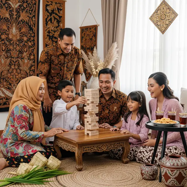 12 Ide Permainan Keluarga Saat Lebaran, Bikin Momen Kumpul Makin Seru
