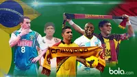 5 Pemain Brasil yang Berhasil Taklukan Sepak Bola Indonesia (bola.com/Rudi Riana)