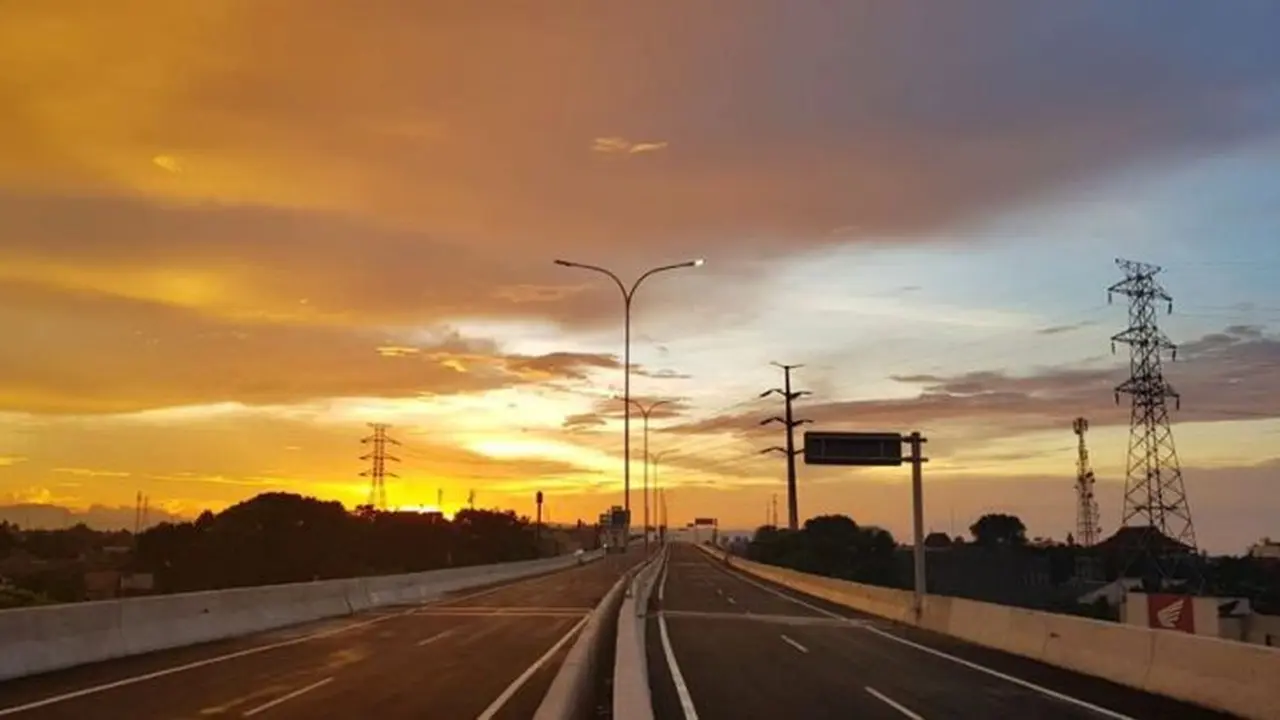 Jalan tol Bogor Outer Ring Road (BORR) seksi IIB dari Kedung Badak ke Yasmin sepanjang ruas 2,65 kilometer. (Dok Kementerian PUPR)