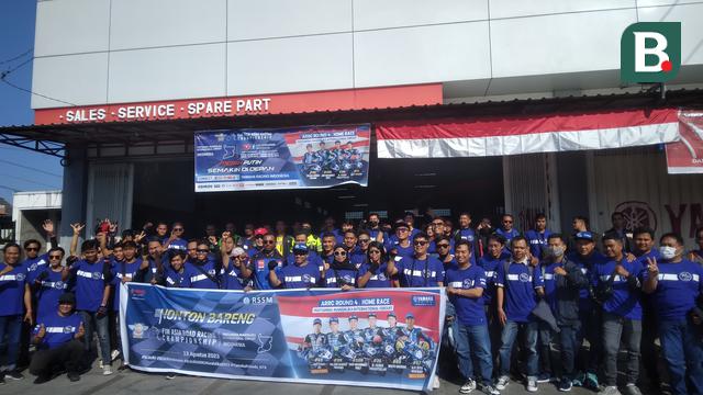 Komunitas Rider Yamaha di ARRC 2023