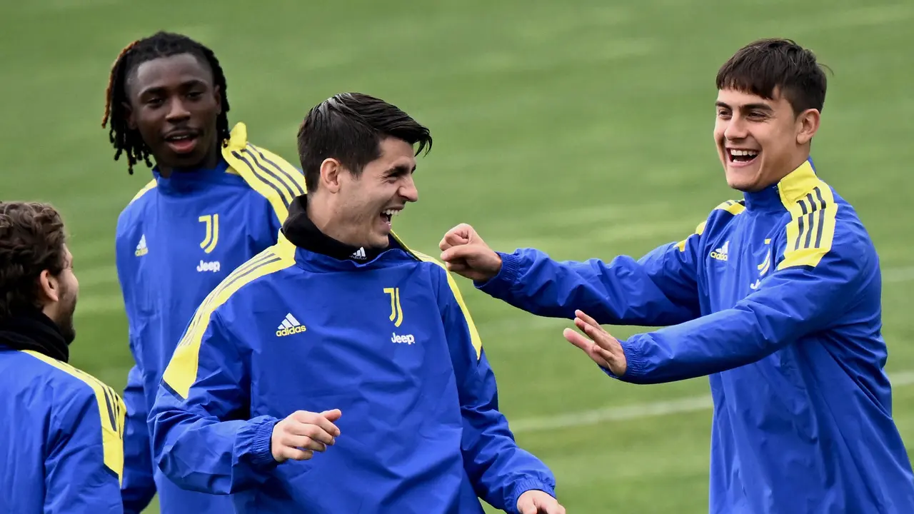 Sesi Latihan Juventus Jelang Hadapi Villarreal di Leg Kedua