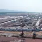 Pembangunan rusun pekerja industri di KIT Batang. (Dok. Kementerian PUPR)