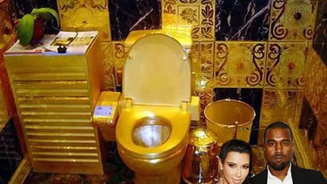 Toilet emas 1