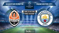 Liga Champions 2018 Shakhtar Donetsk Vs Manchester City (Bola.com/Adreanus Titus)