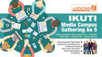 Mahasiswa akan mendapatkan sharing secara langsung dari para praktisi media digital Liputan6.com
