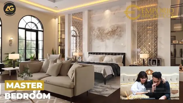 7 Potret Desain Rumah Baru Gilang Dirga, Punya Tiga Lantai Bergaya Mediteran Tropis