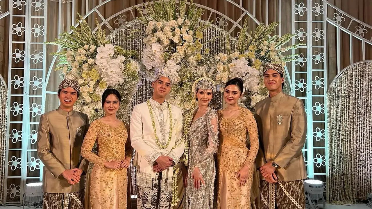 Syifa Hadju dan Tissa Biani saat Hadir di Akad Nikah Calon Kakak Ipar Al Ghazali
