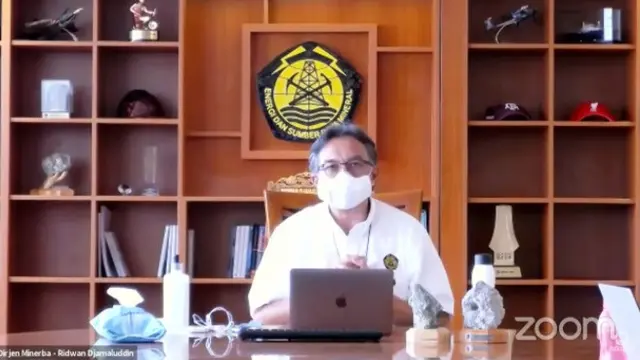 Direktur Jenderal Mineral dan Batubara Ridwan Djamaluddin