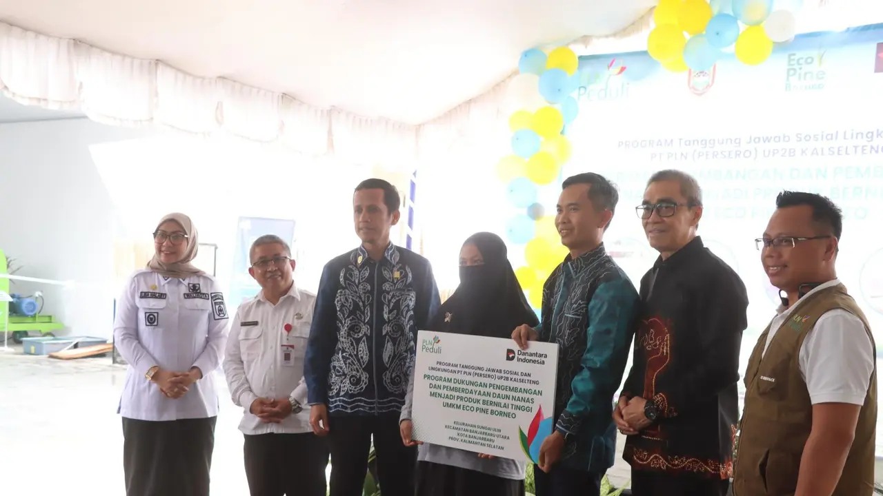Pemprov Kalsel Dukung UMKM Kreatif Lewat Pemanfaatan Daun Nanas Jadi Produk Bernilai Ekonomi
