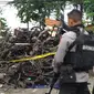 Tumpukan kendaraan yang hancur diterjang bom Surabaya (Merdeka.com/Ahda Bayhaqi)