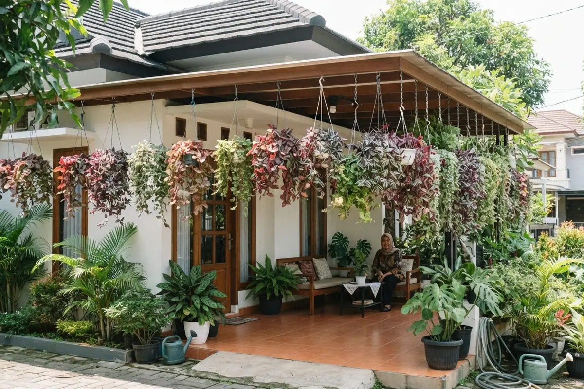 Ide Desain Rumah Rimbun