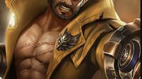 Satu di antara hero terkenal di Mobile Legends, Roger. (FOTO / Ist MPL ID)