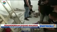 Satreskrim Polda Metro Jakarta Barat ciduk karyawan gudang makanan yang tengah mengganti kemasan label produk kedaluwarsa.
