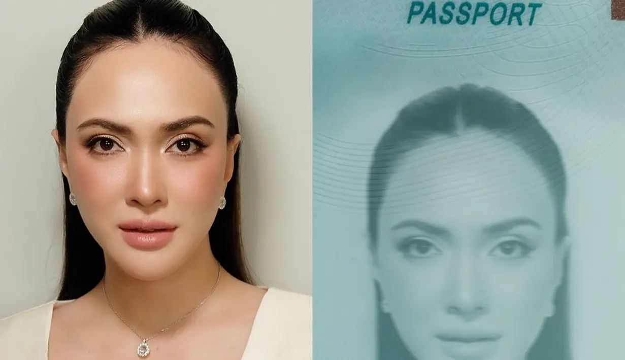 Shandy Aulia menambah daftar selebriti yang punya foto cantik paripurna untuk dokumen negara. [@shandyaulia]