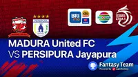 BRI Liga 1 : Madura United vs Persipura Jayapura