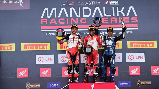 Podium Mandalika Racing Series