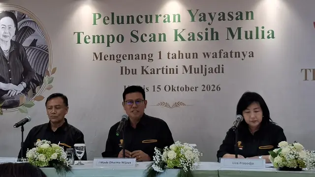 Mengenang Keteladanan Ibu Kartini Muljadi, Tempo Scan Group Luncurkan Yayasan Tempo Scan Kasih Mulia