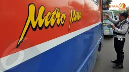 [FOTO] Razia Gabungan Metromini dan Mikrolet