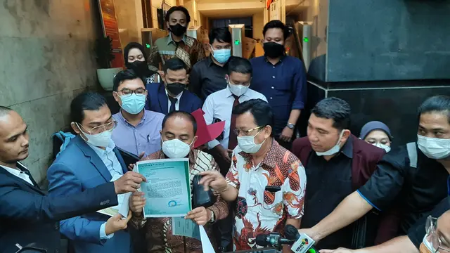 Ayah Taqy Malik, Mansyardin Malik di Polda Metro Jaya