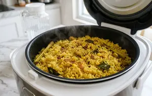 Resep Nasi Kuning Rice Cooker yang Gurih dan Pulen, Praktis untuk Sarapan Keluarga