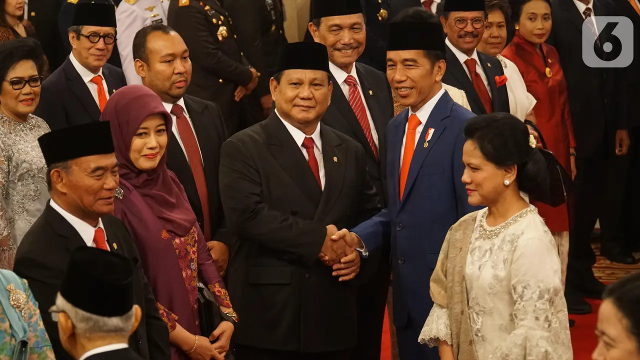 Pelantikan Menteri Kabinet Indonesia Maju