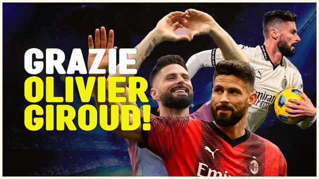 Berita video striker AC Milan, Olivier Giroud menyampaikan pesan perpisahannya dengan Rossoneri melalui video yang menyentuh dan bikin sedih.