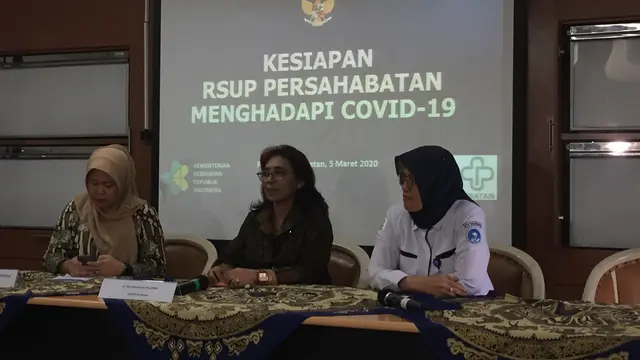 RS Persahabatan Tidak Keluarkan Serifikat Bebas Virus Corona