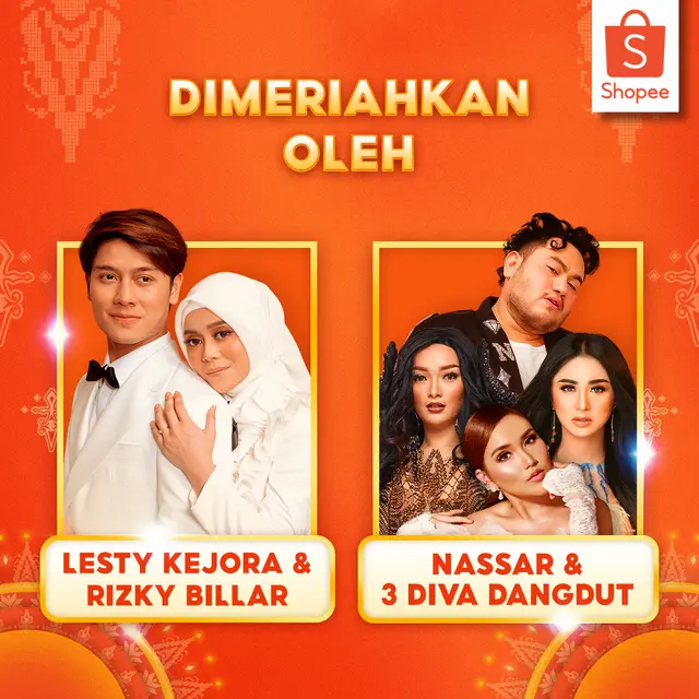Shopee 11.11 Big Sale TV Show Bertabur Bintang