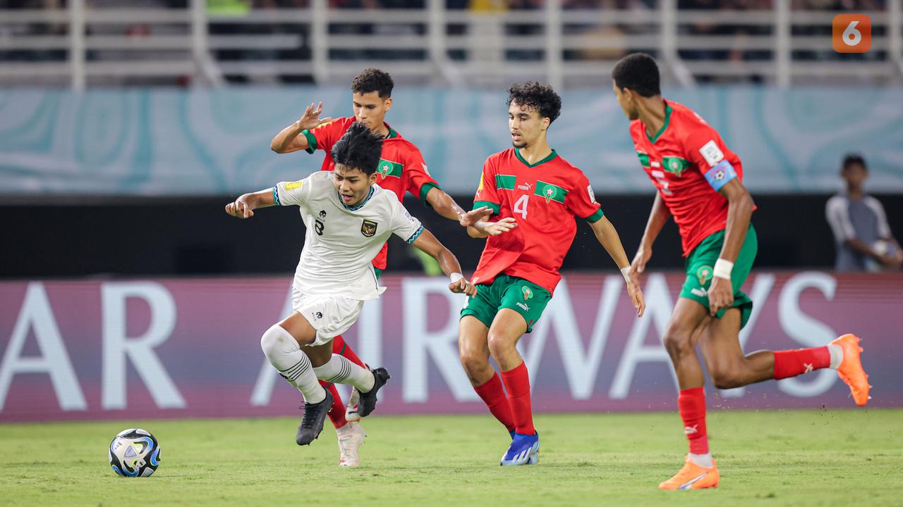 Timnas Maroko U-17 vs Timnas Indonesia U-17 Grup A Piala Dunia U-17 2023